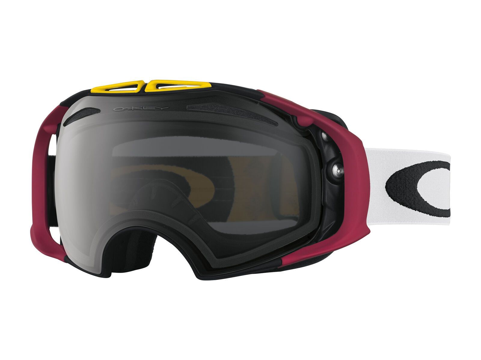 Oakley Airbrake Flight Series, wild cat/Lens: dark grey & hi yellow iridium - Bild 1