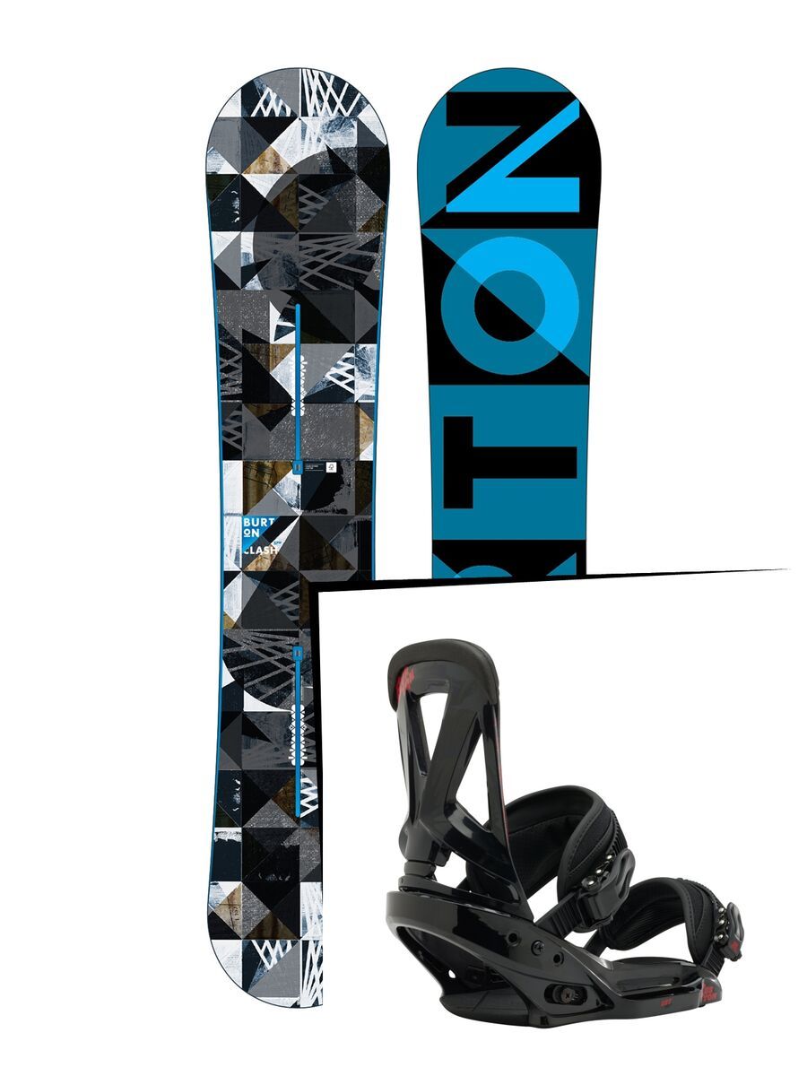 Burton Set: Clash Wide 2016 + Burton Custom EST - Bild 1