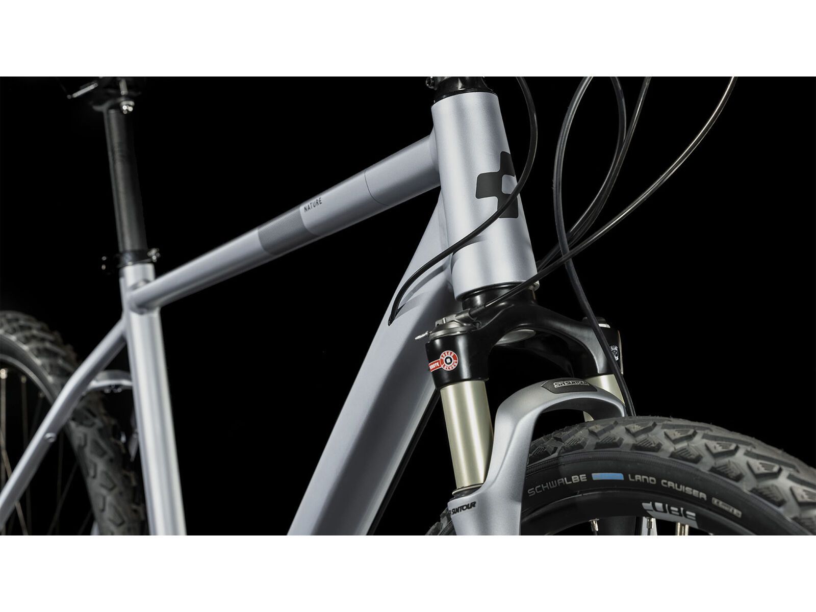 Cube Nature EXC, polarsilver´n´black - Bild 7