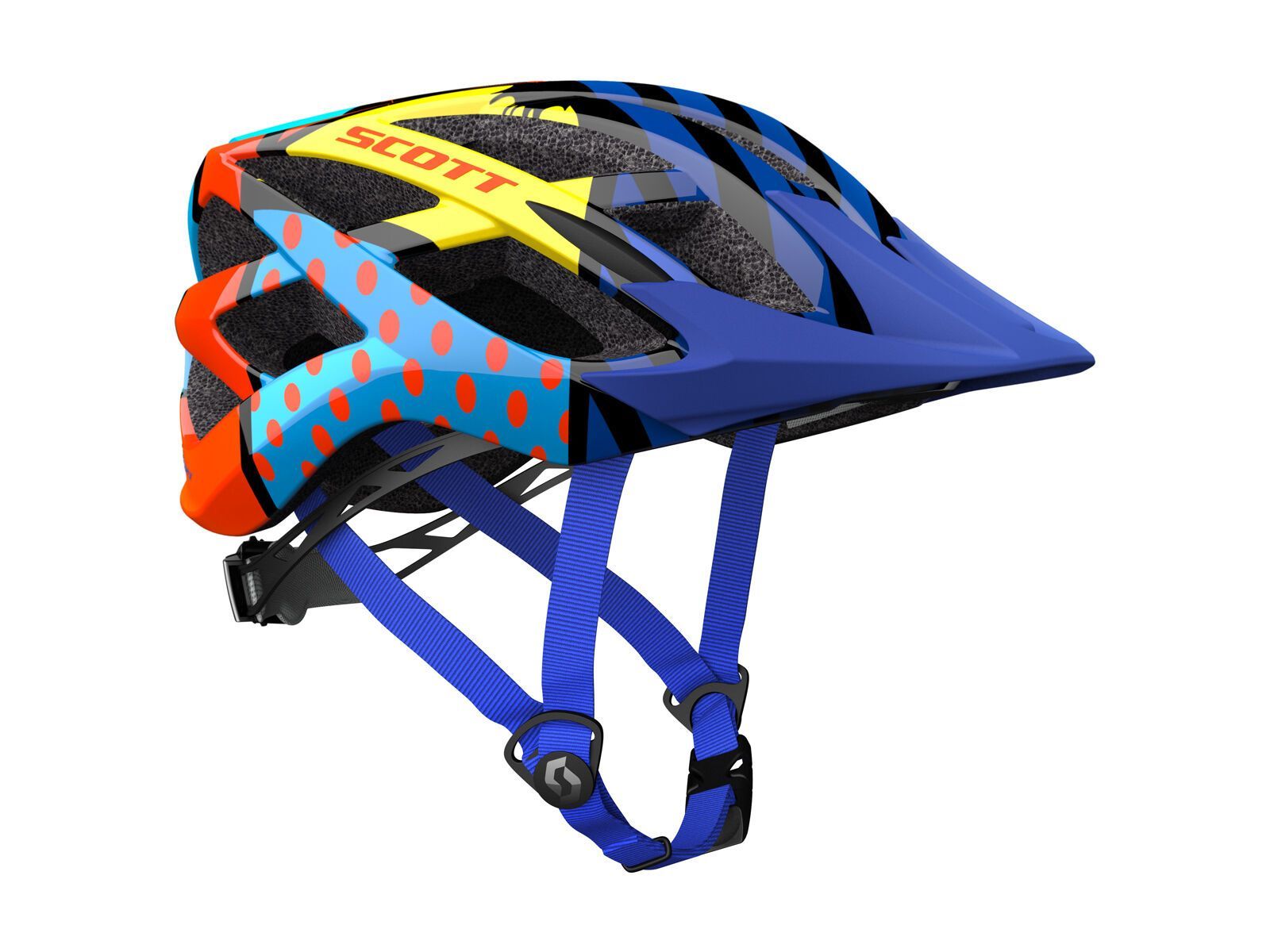 Scott Spunto Helmet, pop blue - Bild 1
