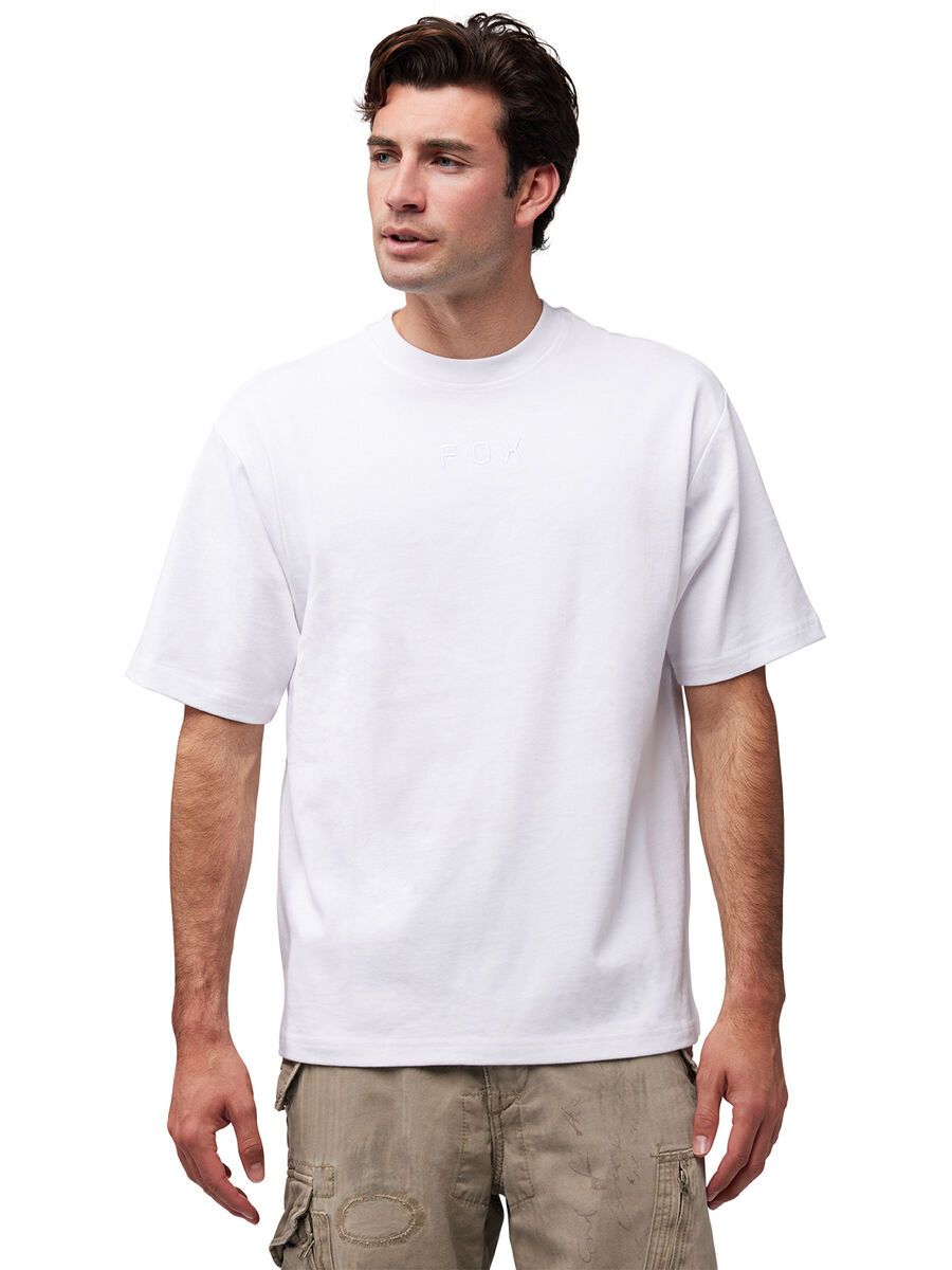 Fox Wordmark OV SS Tee, optic white - Bild 3