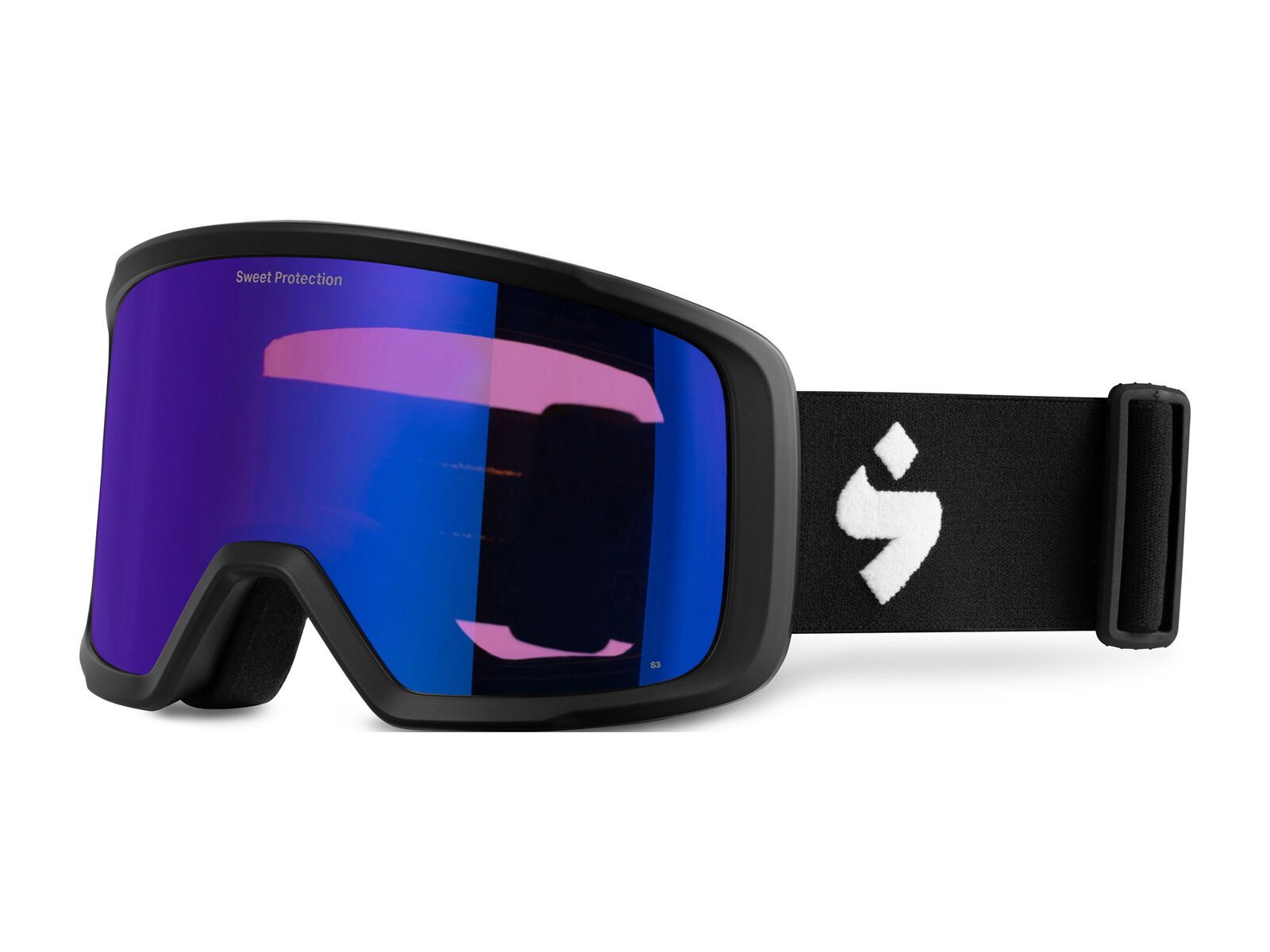 Sweet Protection Firewall, matte black/lens: satin saphire - Bild 1