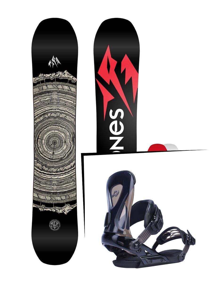 Set: Jones Ultra Mountain Twin 2017 + Ride Revolt (1770162S) - Bild 1