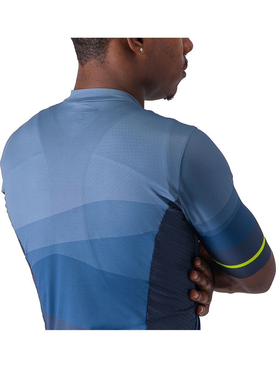 Castelli Orizzonte Jersey, belgian blue/light steel blue- - Bild 5