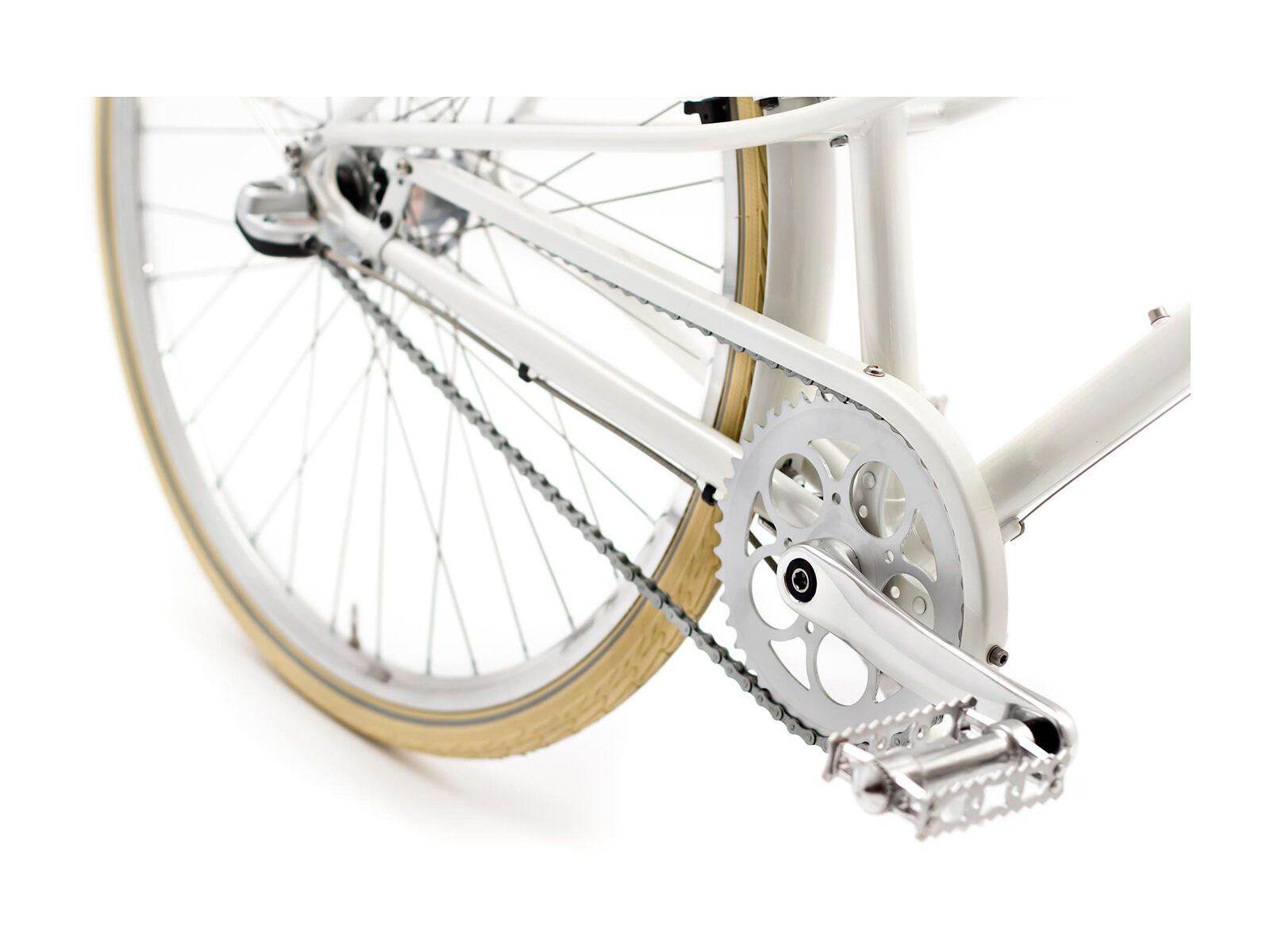 Creme Cycles Caferacer Lady Solo, 3 Speed, white - Bild 3