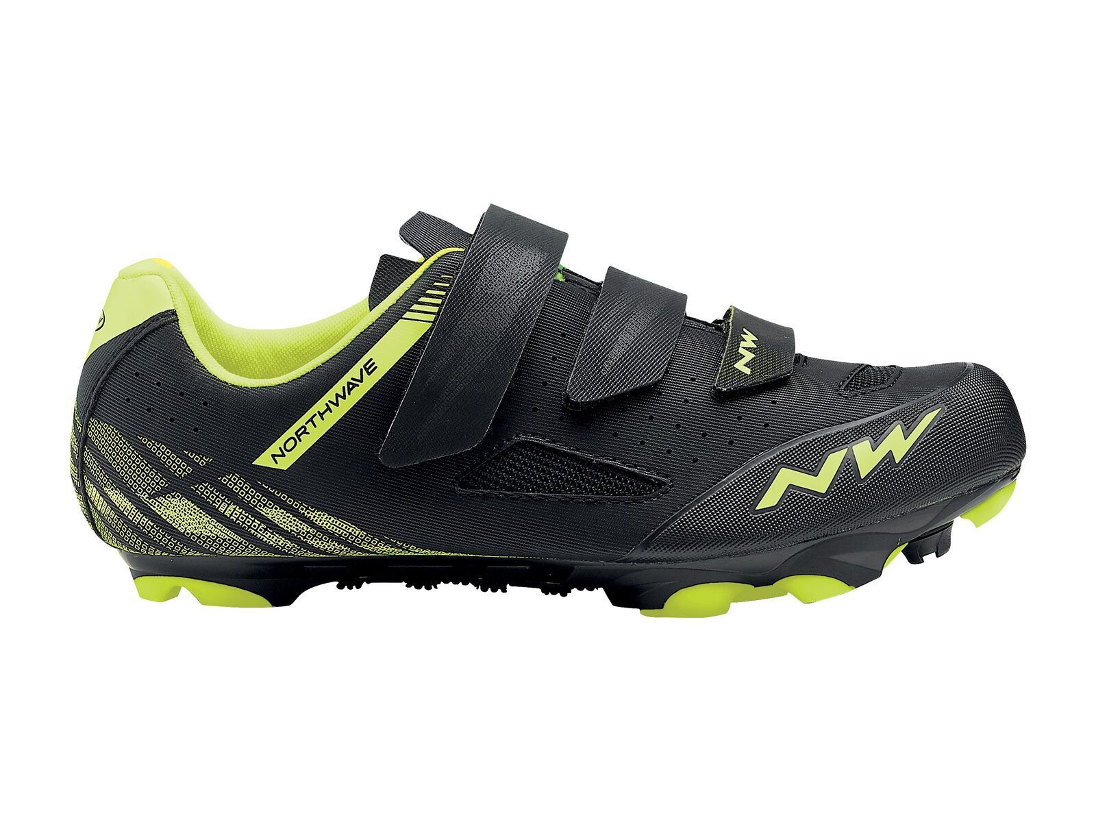 Northwave Origin, black/yellow fluo - Bild 1