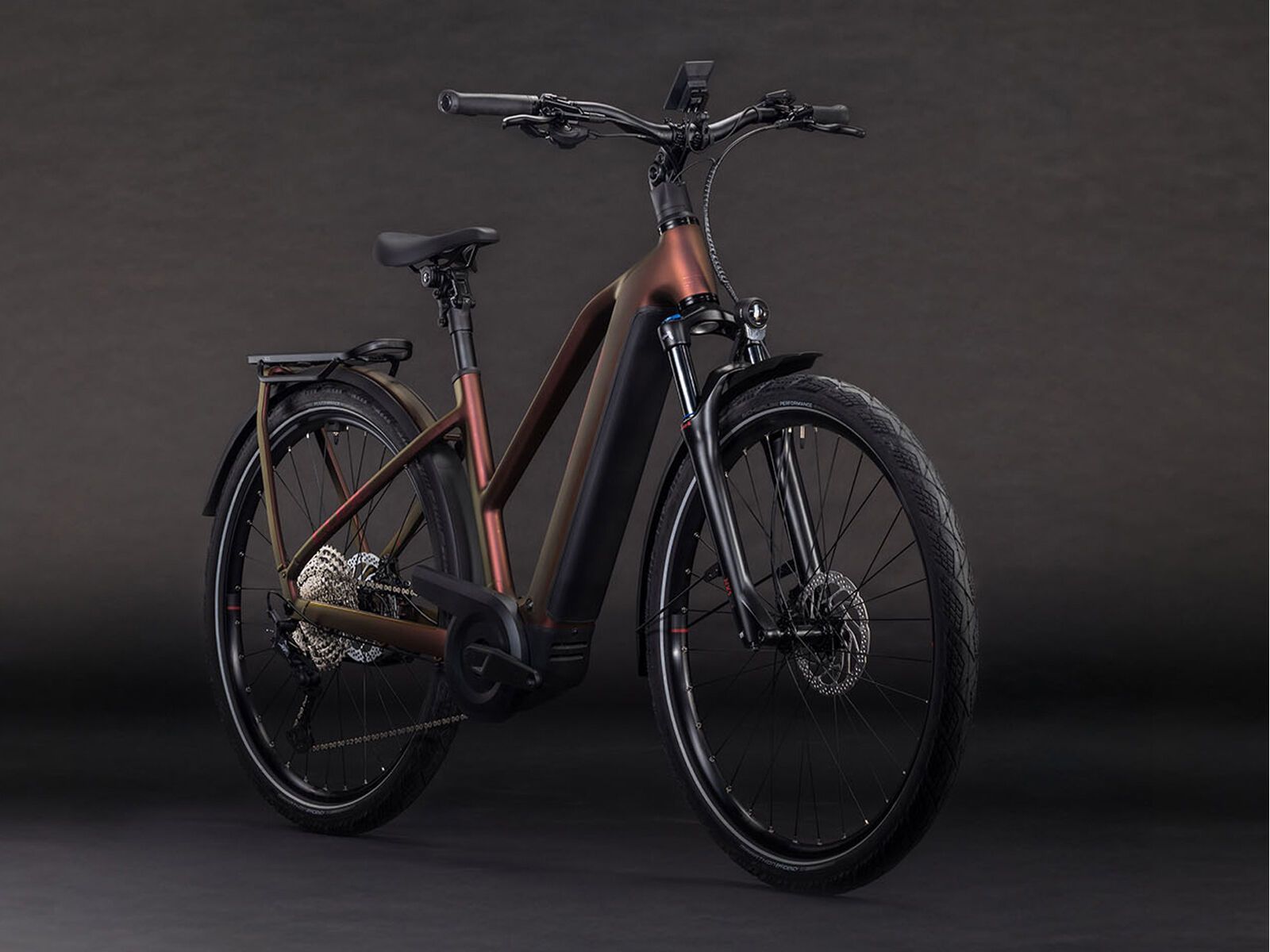 Cube Kathmandu Hybrid Pro 800 Trapeze, sunglow´n´chrome - Bild 2