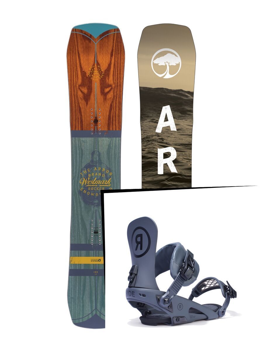 Set: Arbor Westmark Rocker 2017 + Ride Rodeo (1770171S) - Bild 1