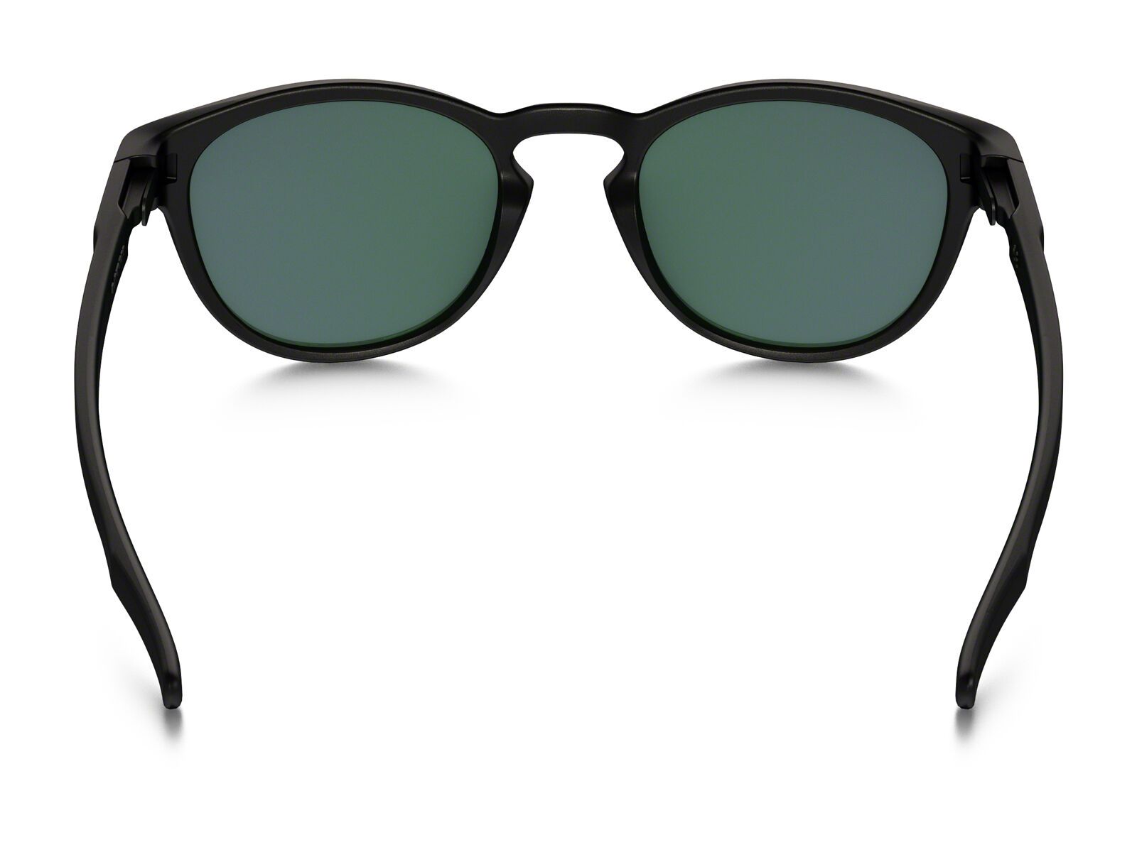 Oakley Latch, matte black/Lens: violet iridium - Bild 3