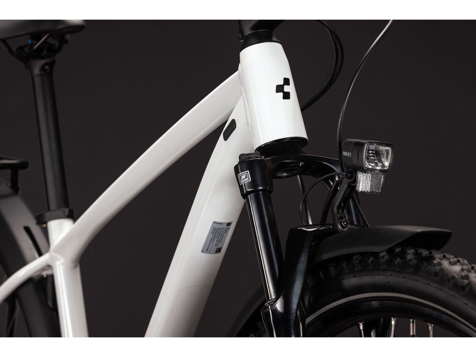 Cube Aim One FE 29, metallicwhite´n´black - Bild 5