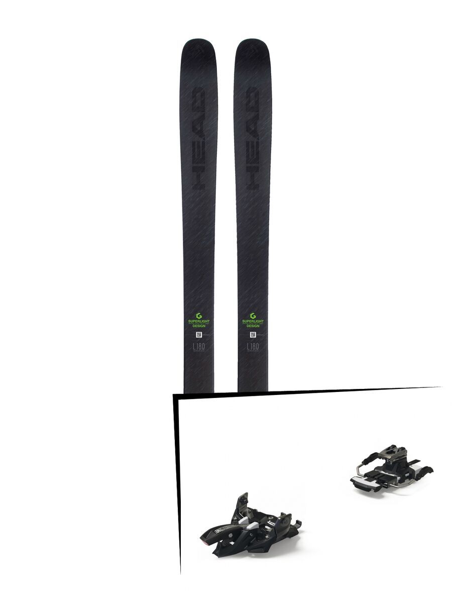 Set: Head Kore 105 2019 + Marker Alpinist 12 Long Travel black/titanium - Bild 1