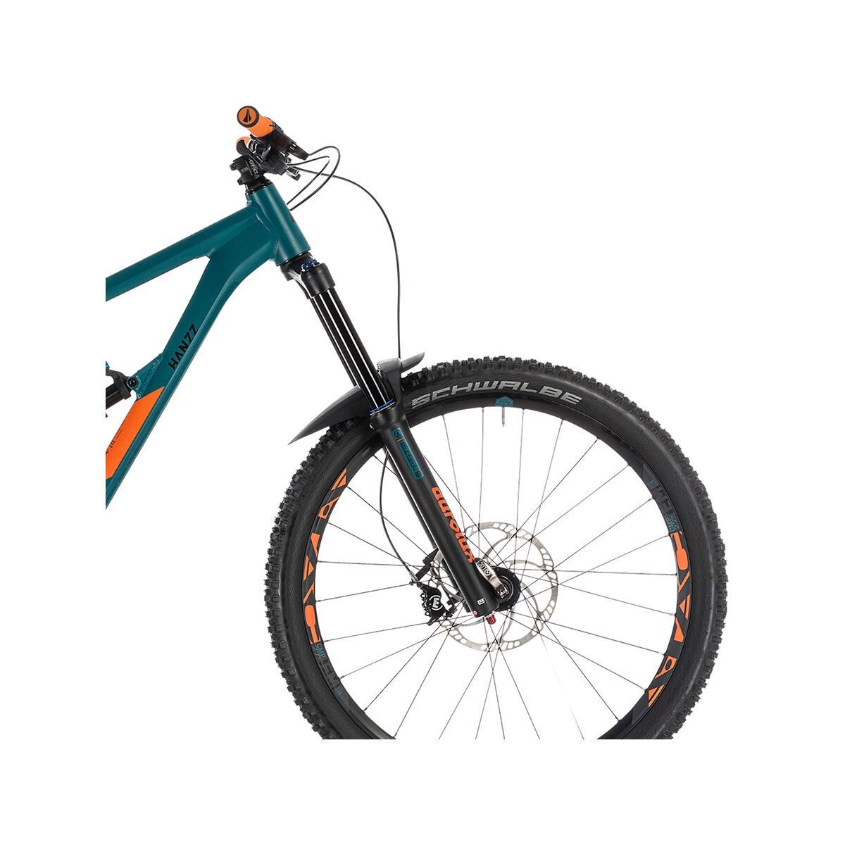 Cube Hanzz 190 Race 27.5, pinetree´n´orange - Bild 6