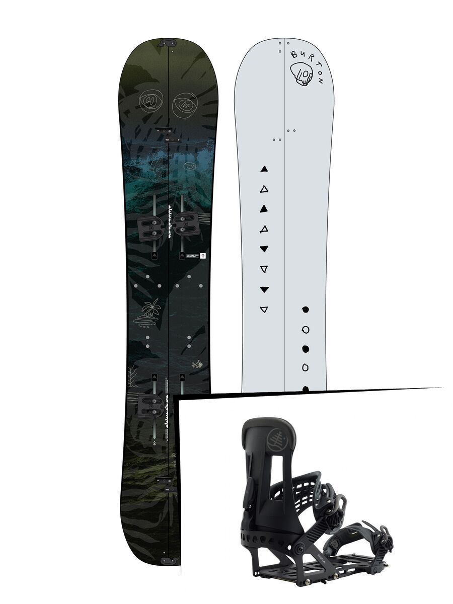 Set: Burton Flight Attendant Split 2019 +  Hitchhiker (2218314S) - Bild 1