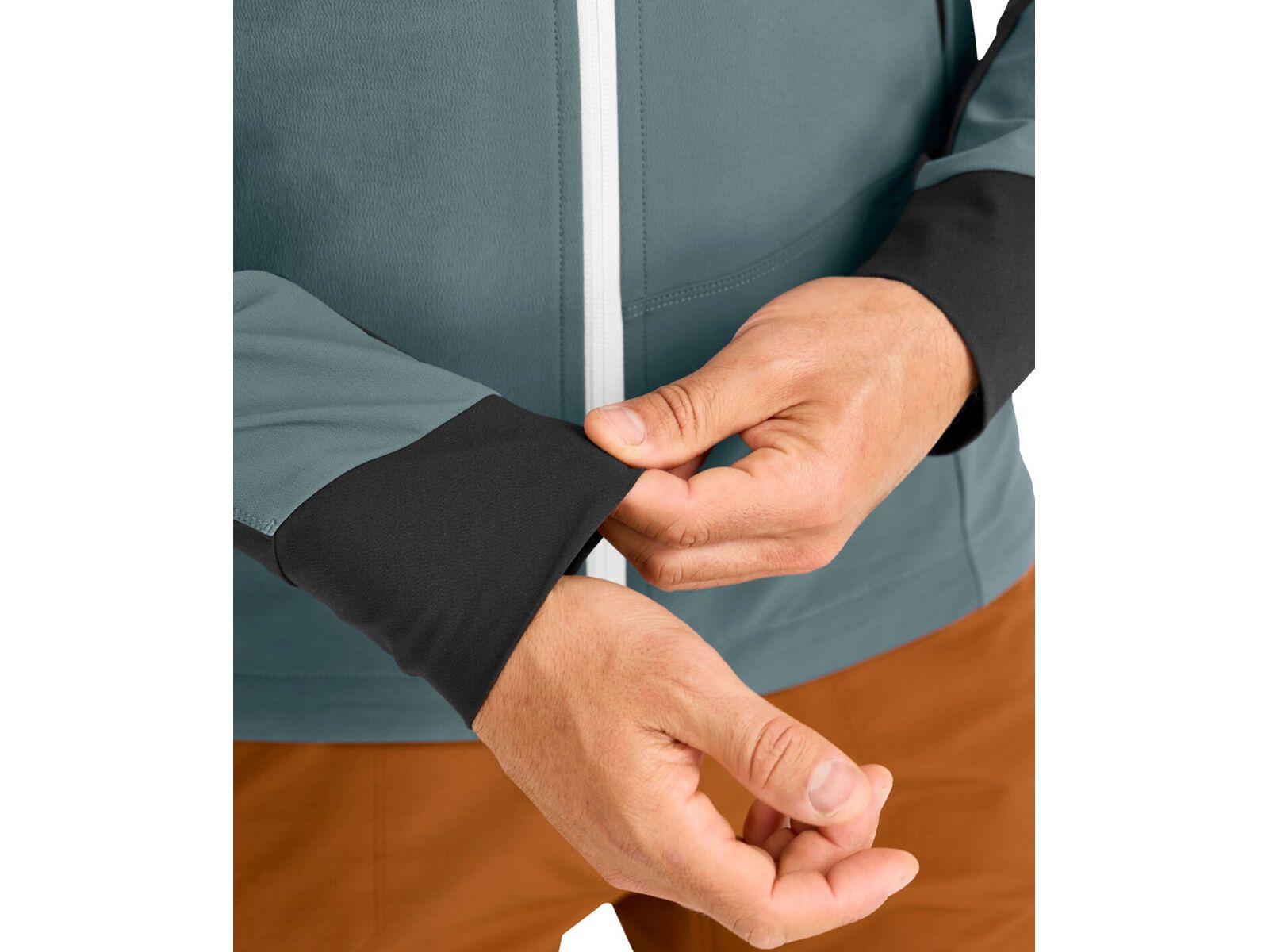 Ortovox Merino Shield Tec Pala Hooded Jacket M, arctic grey - Bild 4