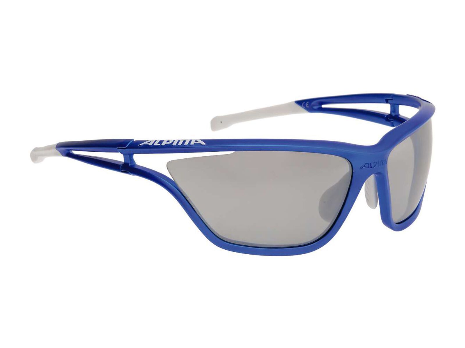 Alpina Alpina Eye-5 CM+, blue matt-white/black mirror S3 fogstop - Bild 1