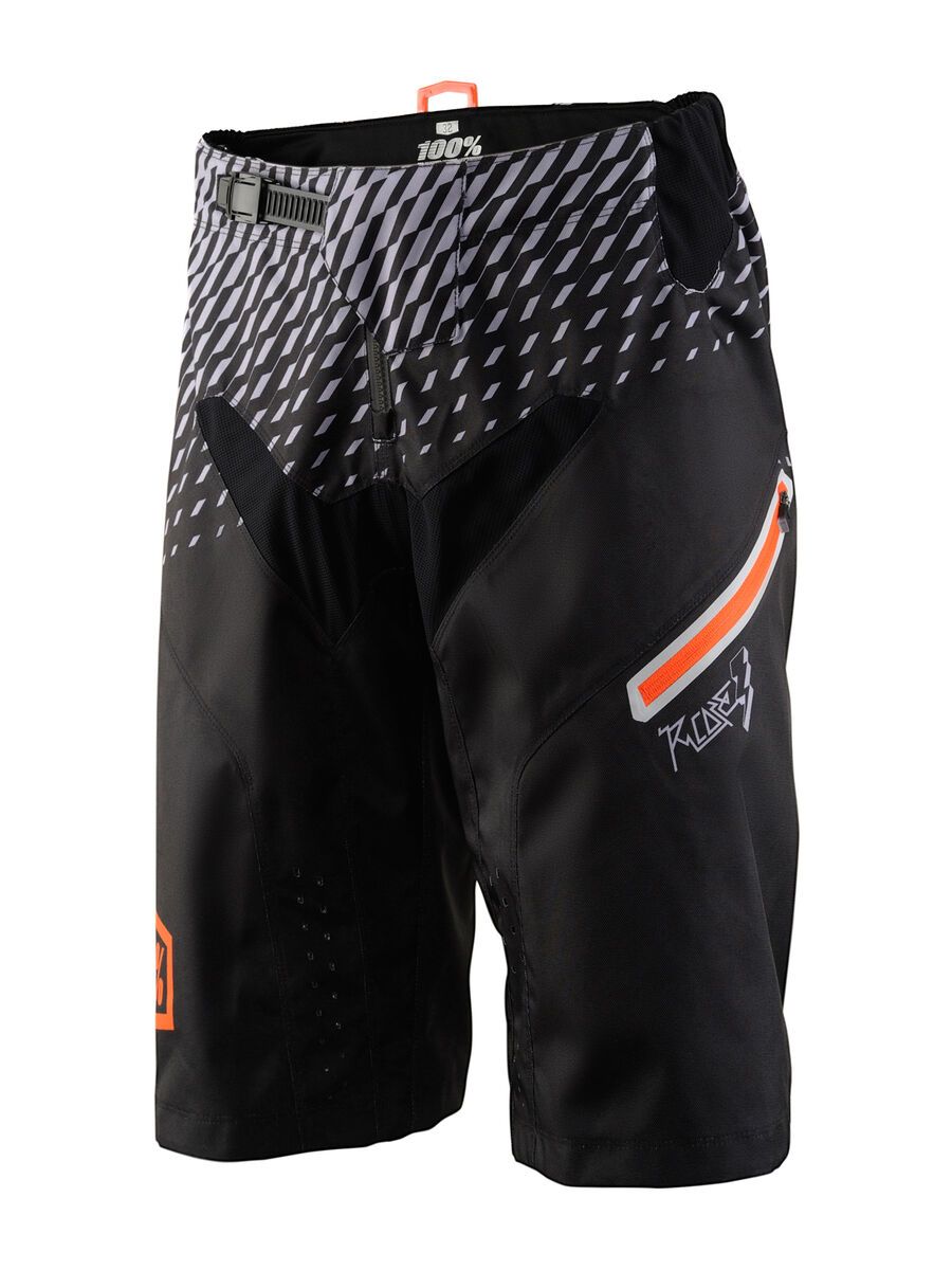 100% R-Core DH Short, supra black/grey - Bild 1