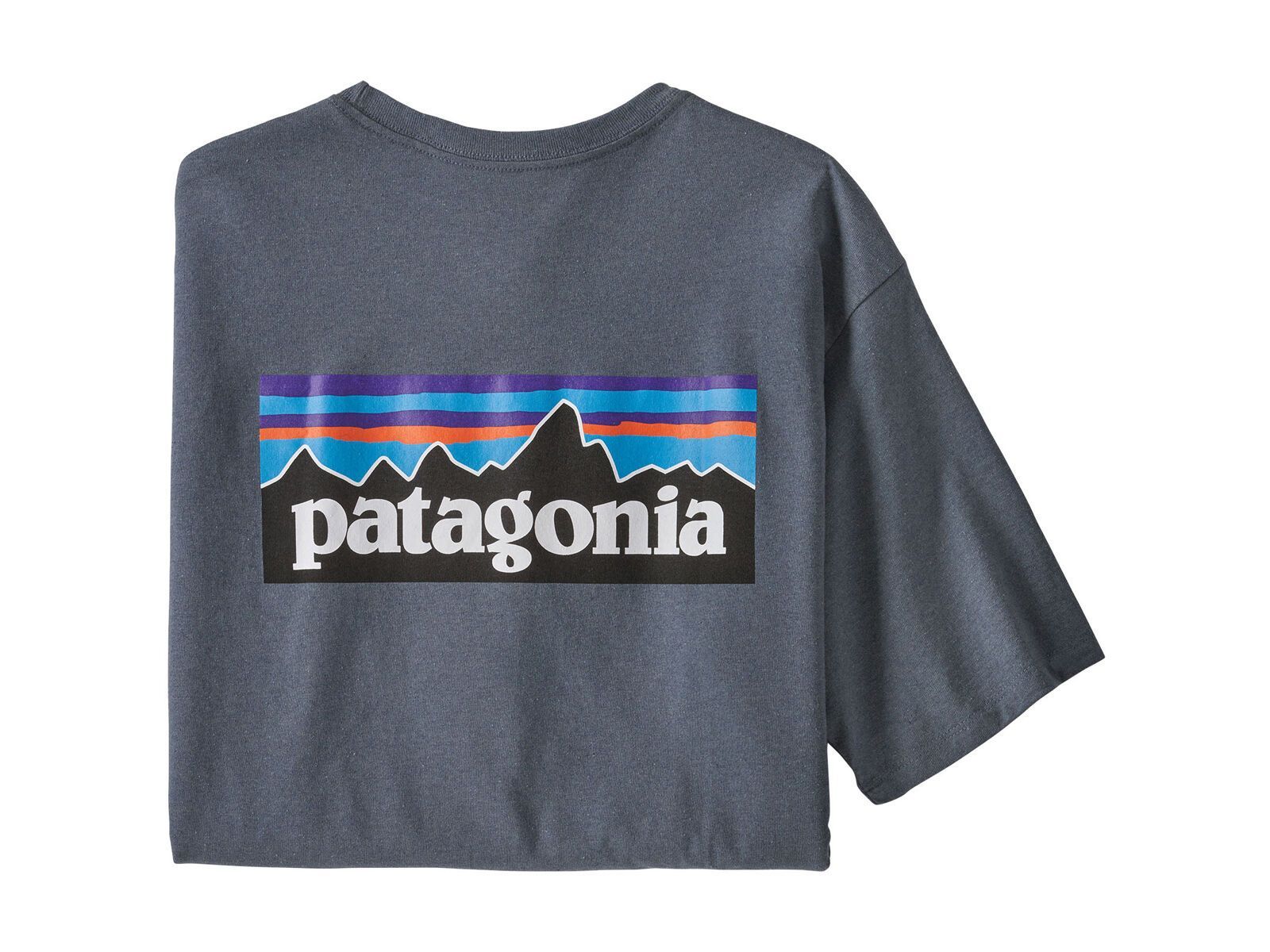 Patagonia Men's P-6 Logo Responsibili-Tee, plume grey - Bild 1