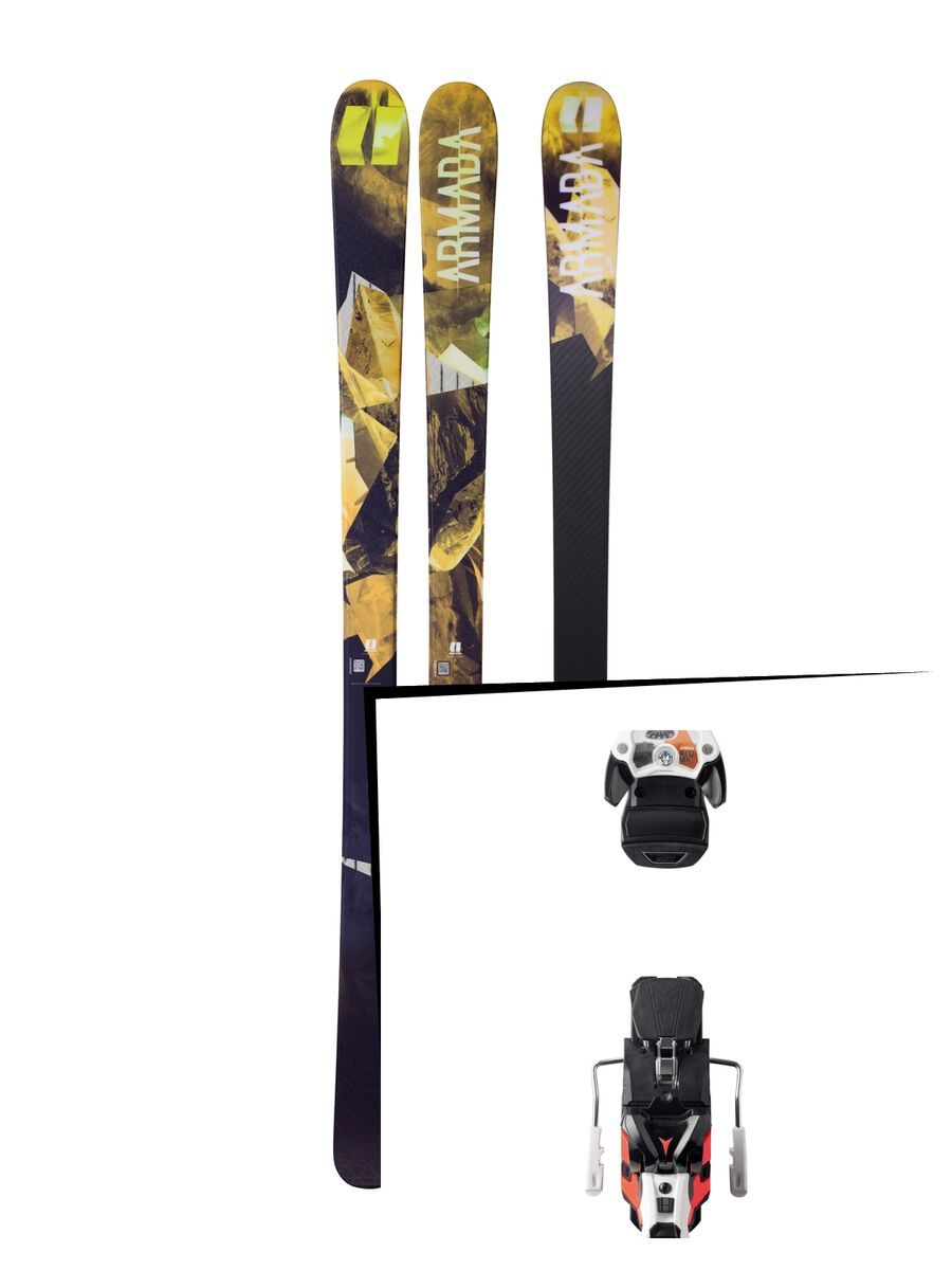 Set: Armada Invictus 89 Ti 2018 + Atomic Warden MNC 13 white/black/orange - Bild 1