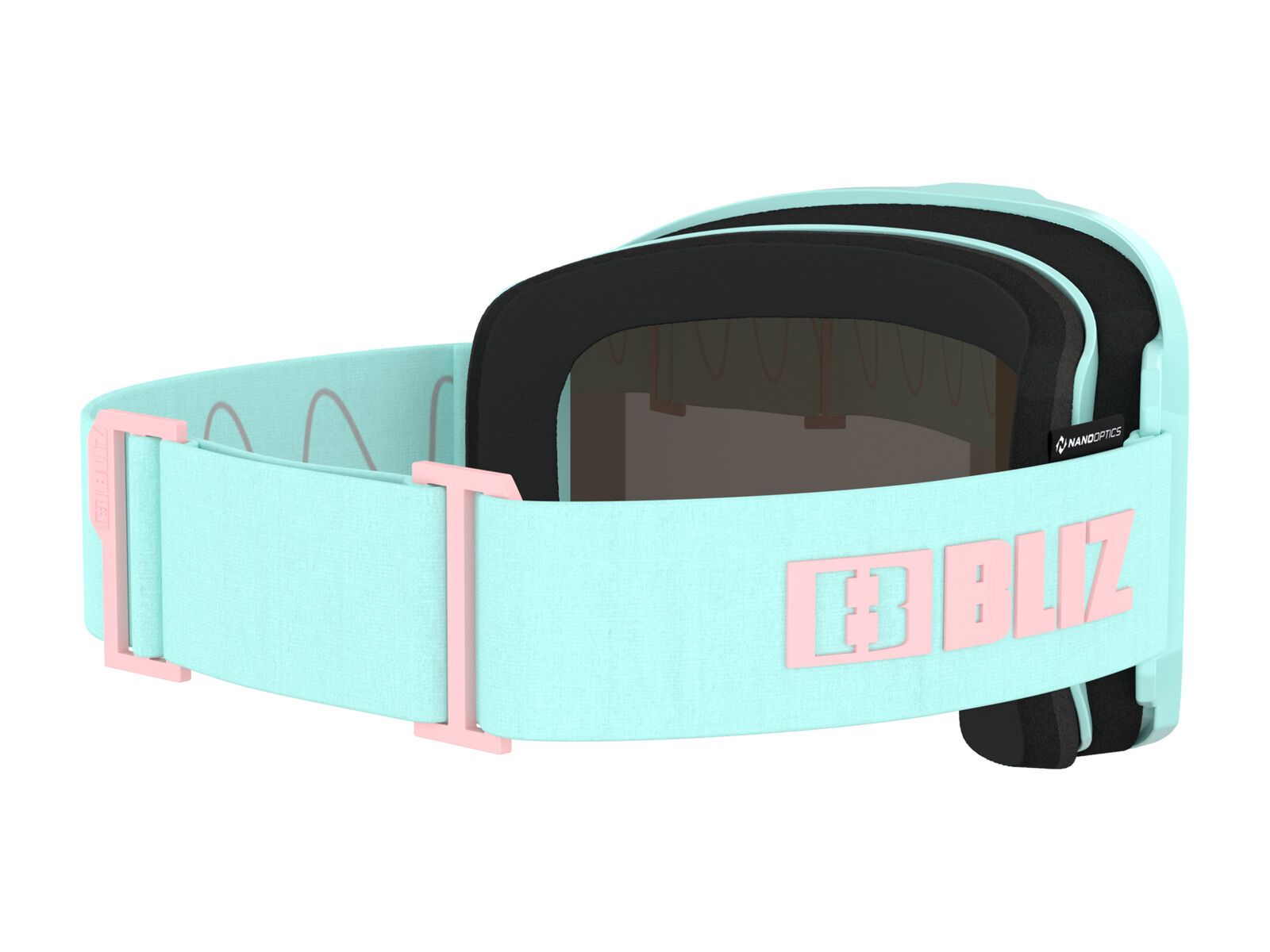 Bliz Rave JR, Brown/Pink Multi / matt mint - Bild 5