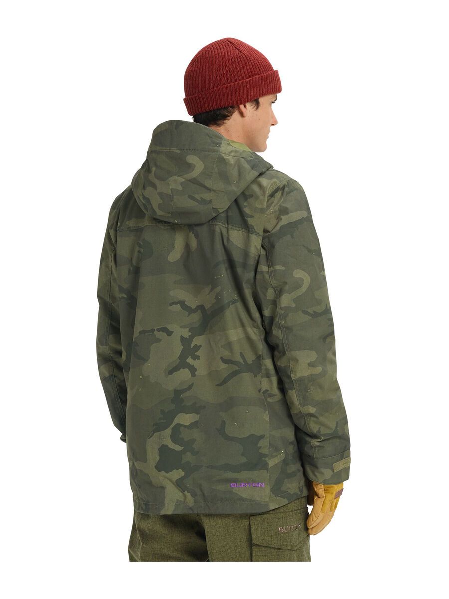 Burton Covert Jacket Slim, worn camo BIKERBOARDER.DE
