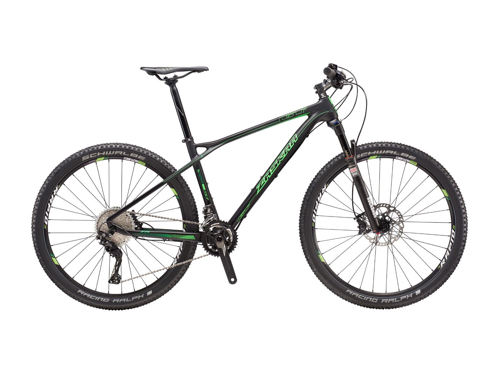 GT Zaskar Carbon Expert 27.5, raw/neon green - Bild 1
