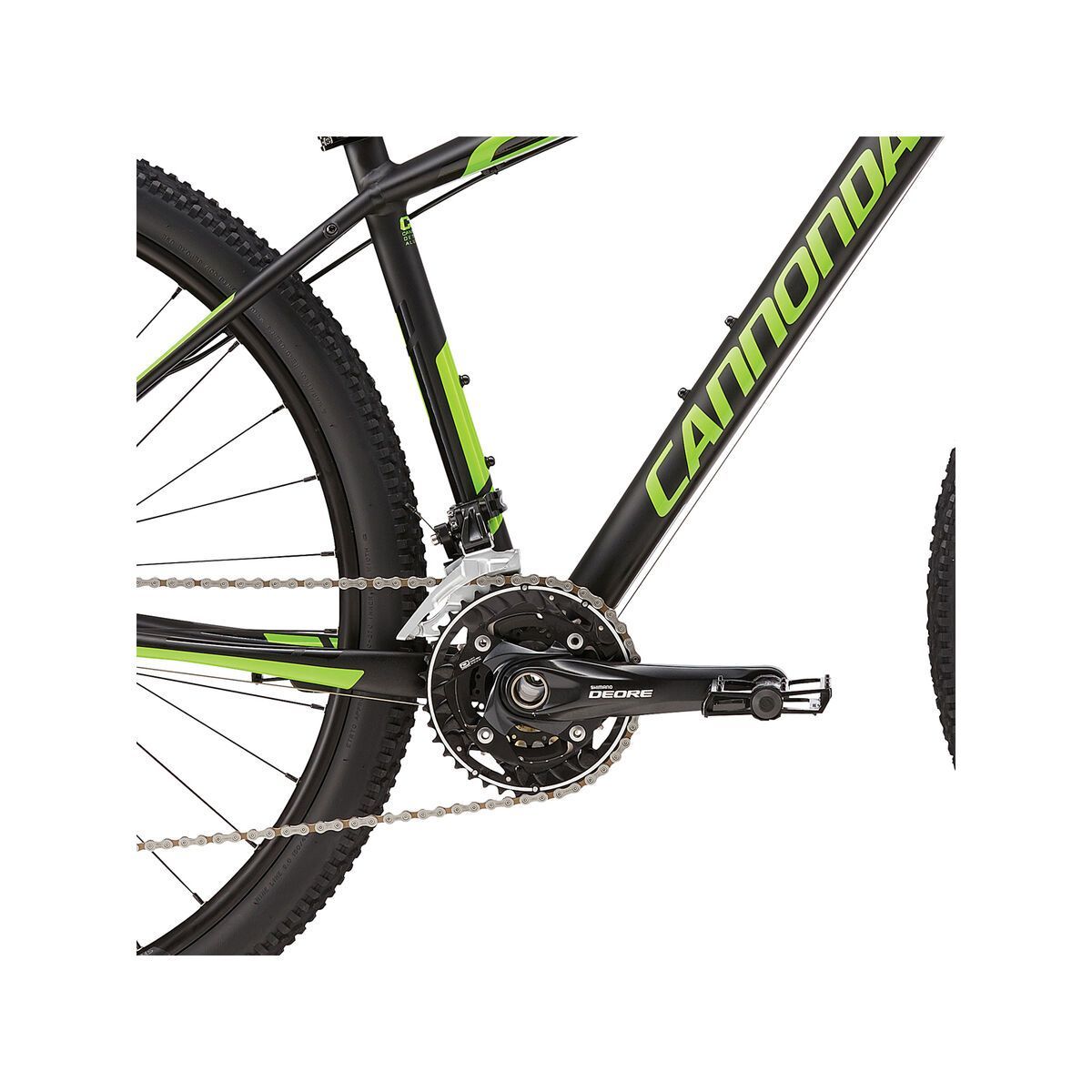 Cannondale Trail 1 29, matte jet black w/ gloss berzerker green, jet black - Bild 4