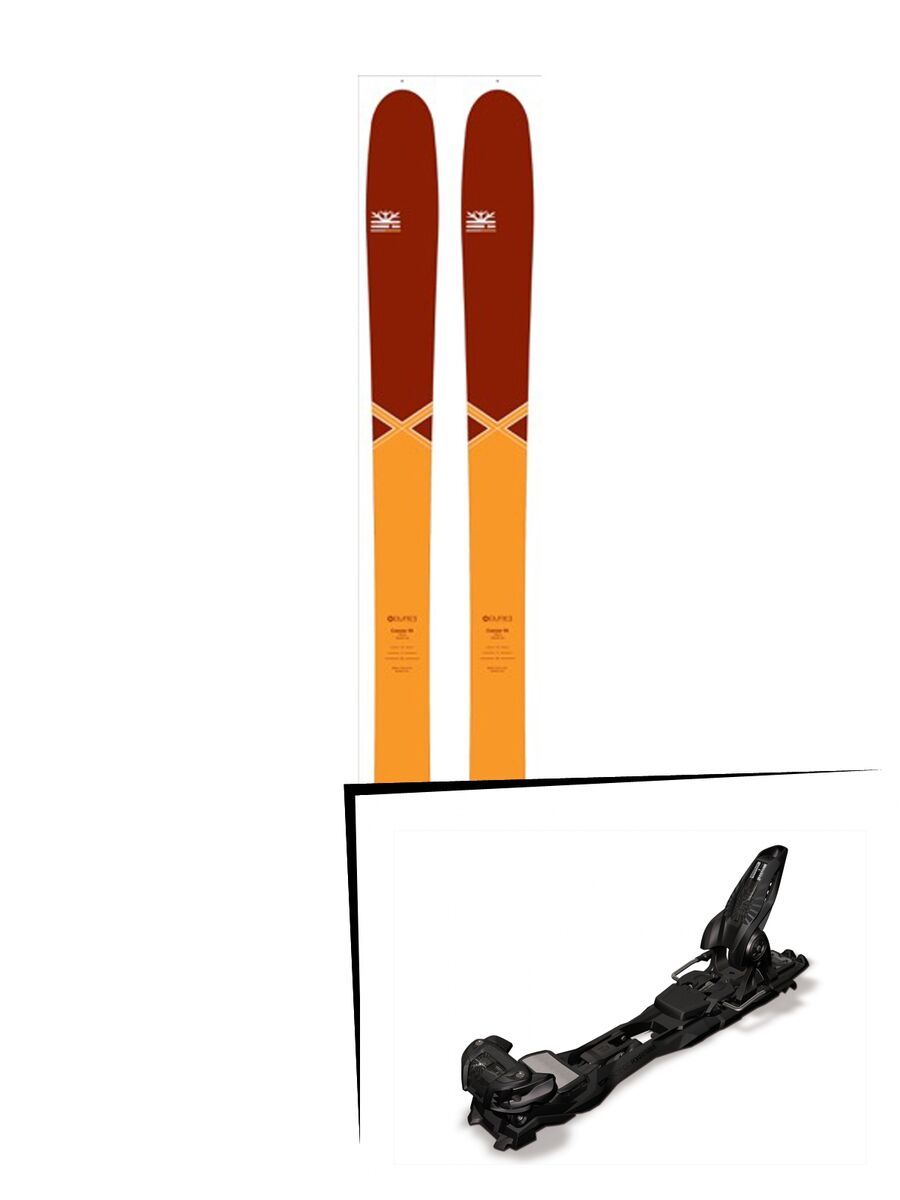 DPS Skis Set: Cassiar 95 Pure3 Special Edition 2016 + Marker Duke EPF 16 - Bild 1