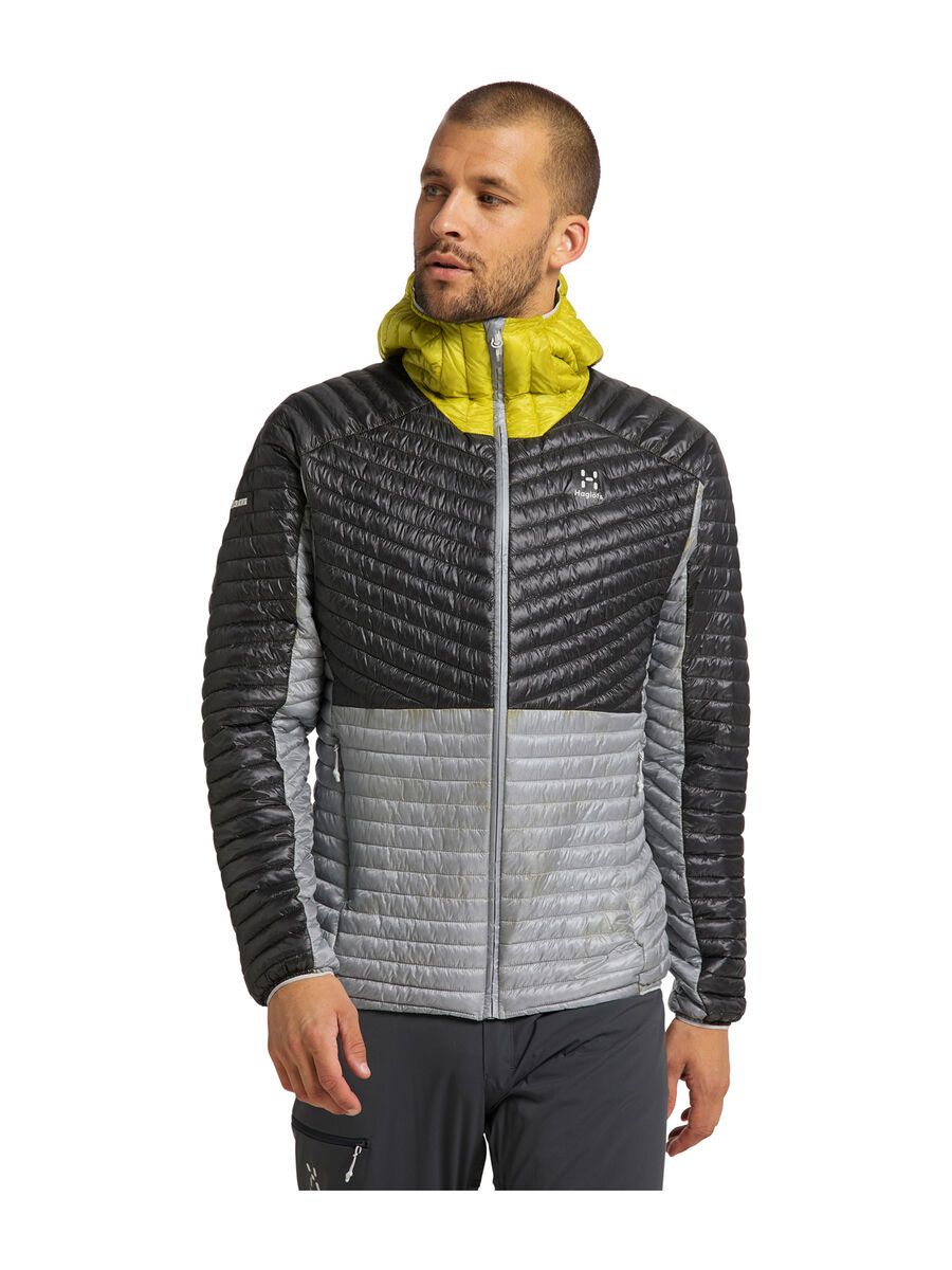 Haglöfs L.I.M Mimic Hood Men, stone grey/magnetite - Bild 3