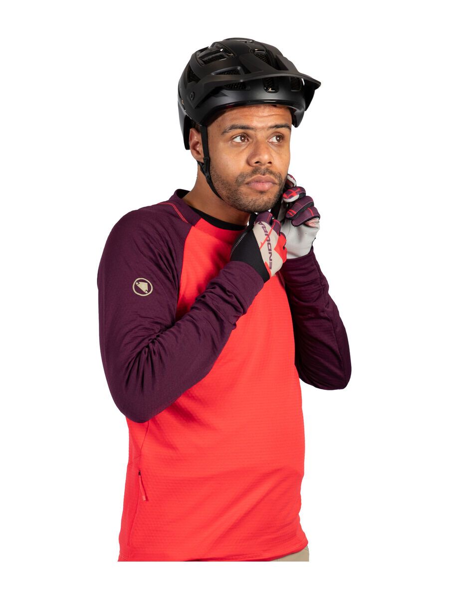 Endura SingleTrack Fleece, aubergine - Bild 4