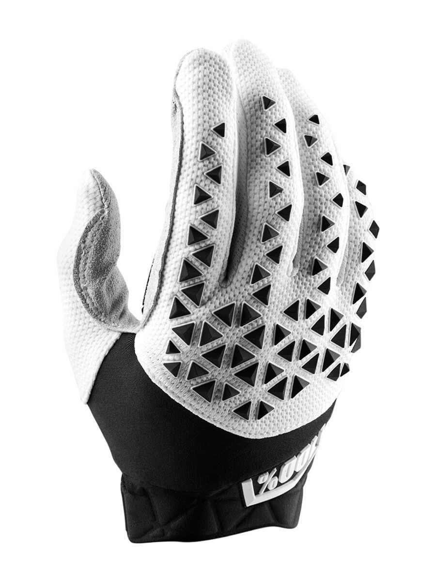 100% Airmatic Glove, black/white/silver - Bild 1