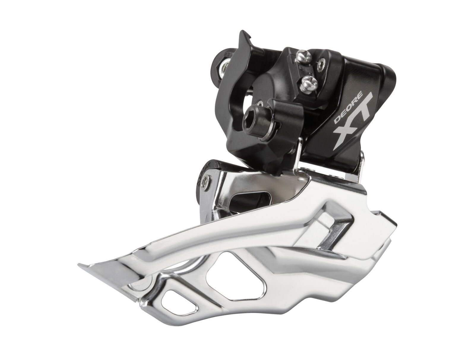 Shimano Umwerfer Deore XT FD-M786 2x10 Down Swing - Top-Pull, schwarz - Bild 1