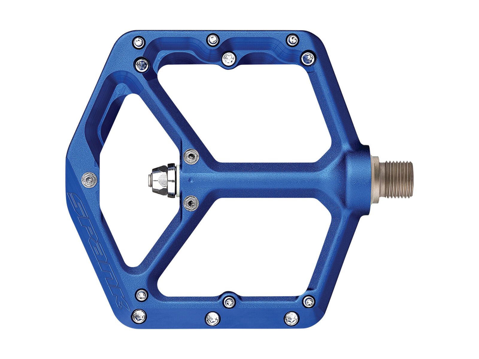 Spank Oozy Reboot Flat Pedal, blue - Bild 2