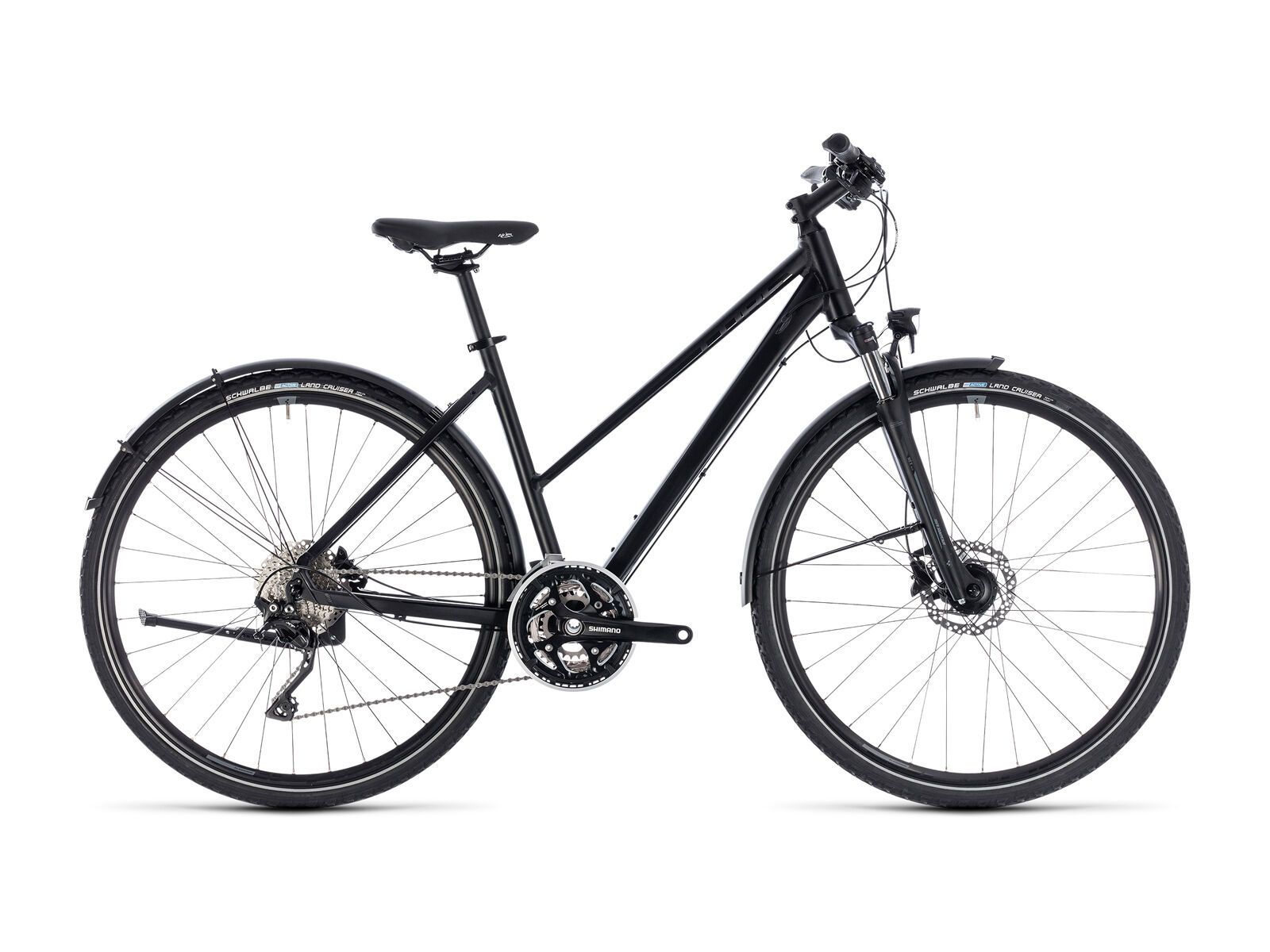 Cube Nature SL Allroad Trapeze, black´n´grey - Bild 1