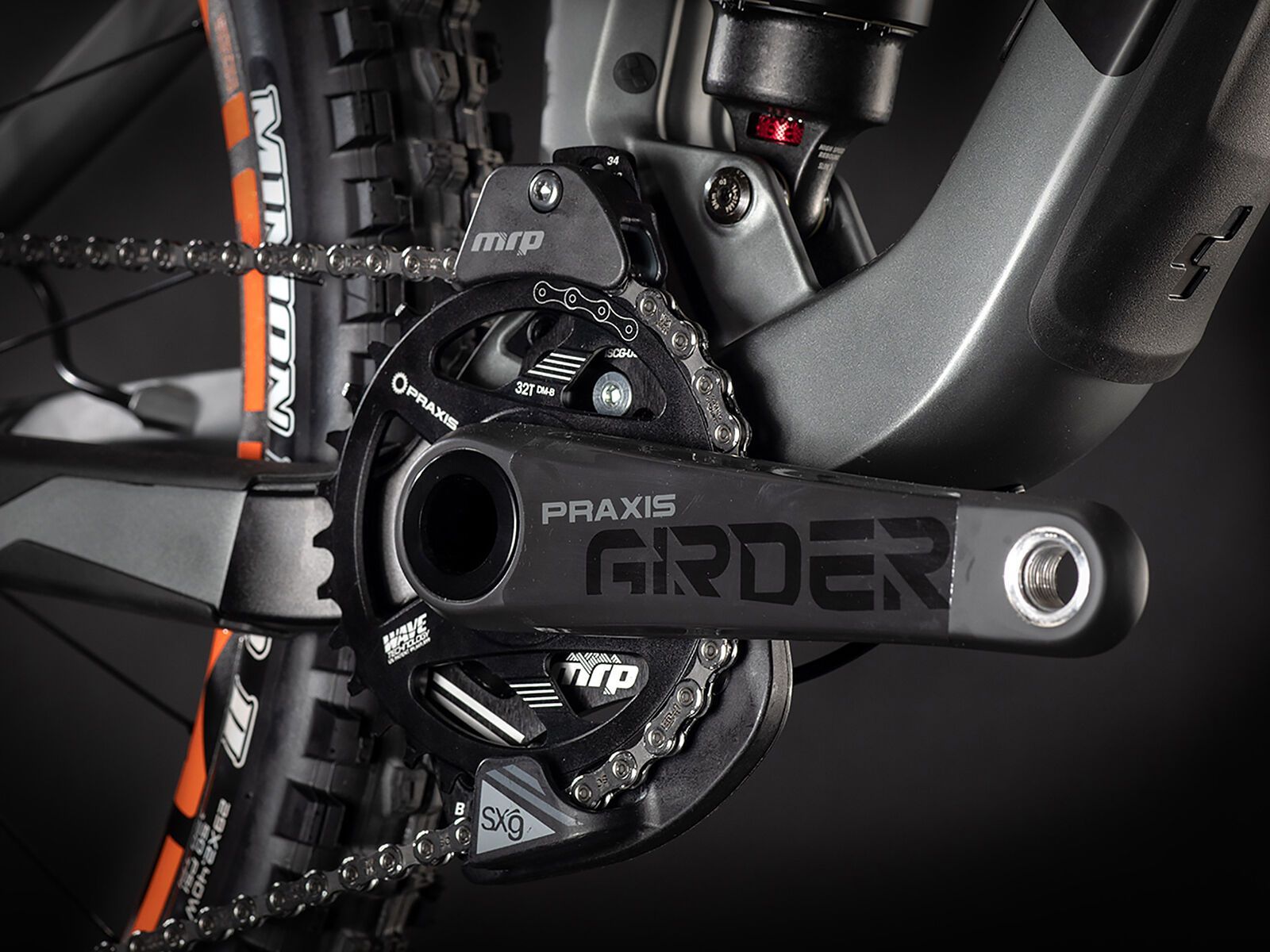 Cube Stereo 150 C:68 TM 29, flashgrey´n´orange - Bild 6