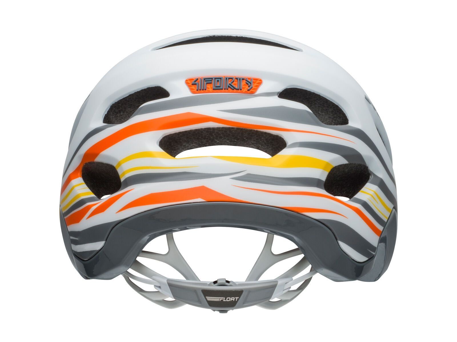 Bell 4Forty, rush matte/gloss white/orange - Bild 6
