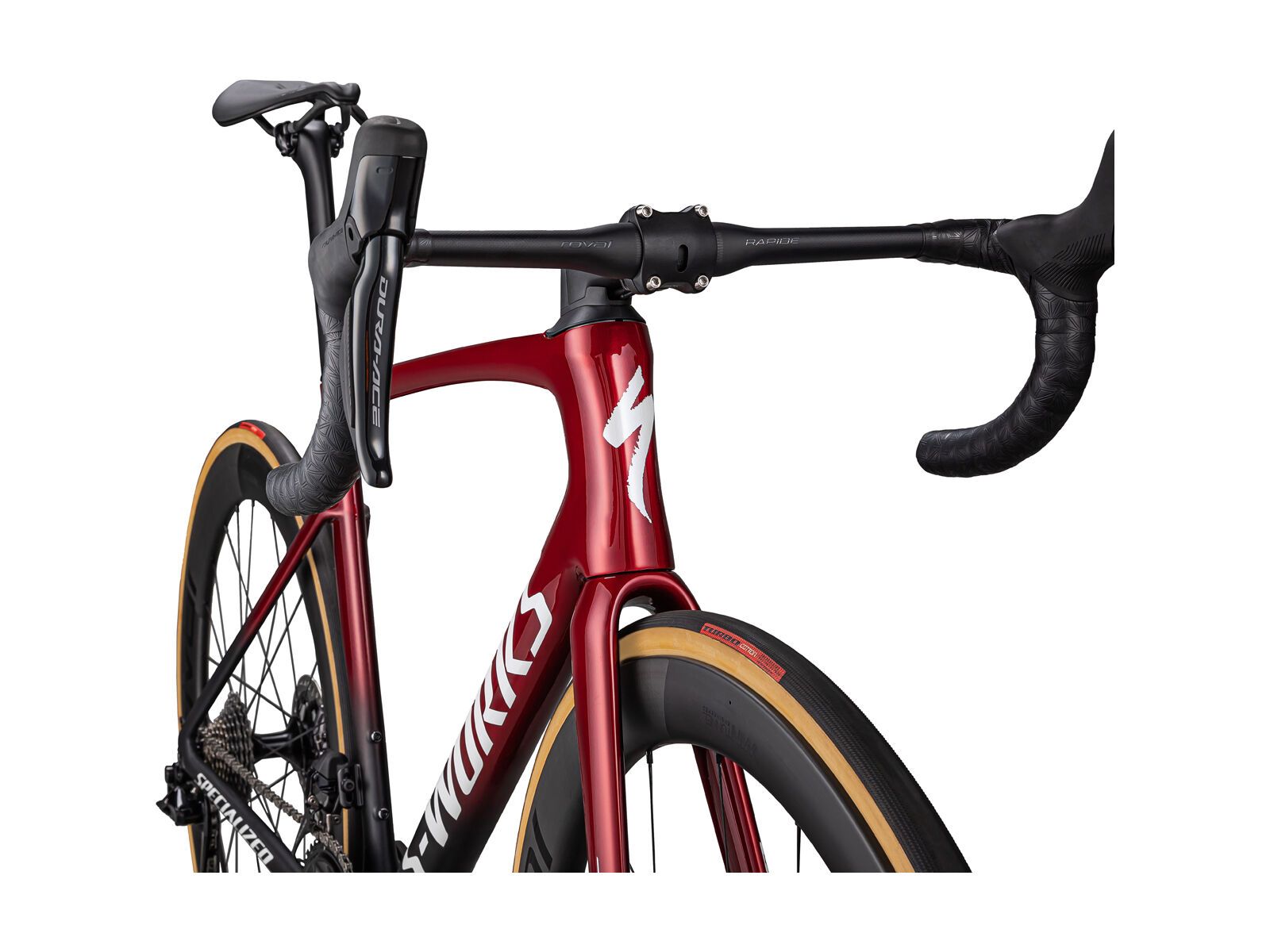 Specialized S-Works Tarmac SL7 - Shimano Dura-Ace Di2, red tint/metallic white silver/ satin black - Bild 6