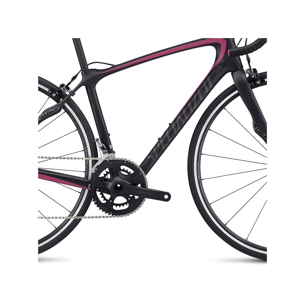 Specialized Ruby SL4, satin tarmac black/rainbow pink/warm charcoal - Bild 3