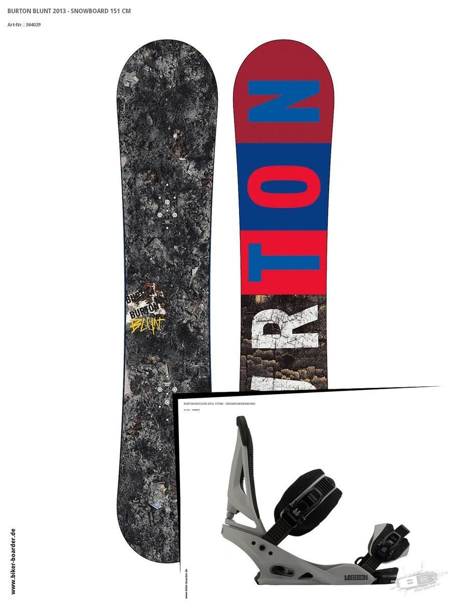 Set: Burton Blunt  +  Mission (494004S) - Bild 1