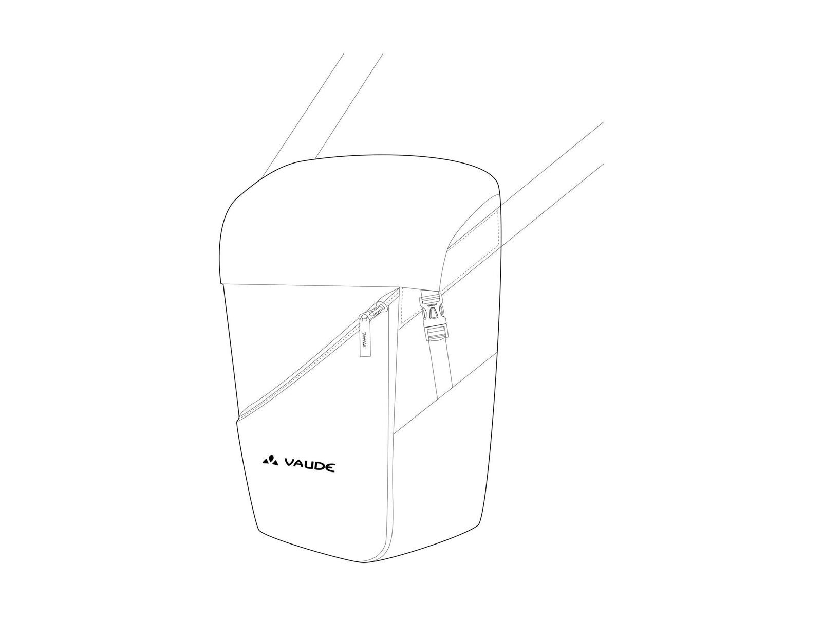 Vaude SortYour Business Tascheneinsatz, black - Bild 7