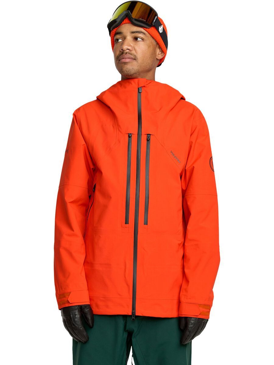Volcom Anyox Guide Gore Pro Shell Jkt, orange shock - Bild 1