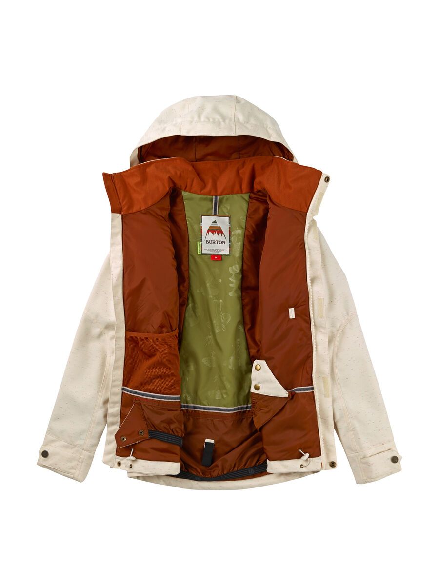 Burton Jet Set Jacket, canvas color slub - Bild 3