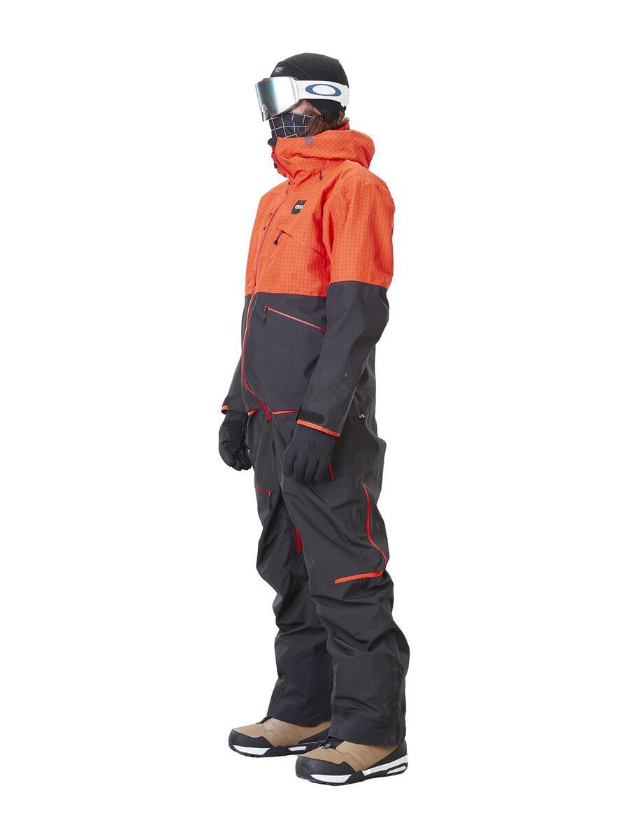Picture Xplore Suit, orangripstop/black - Bild 5