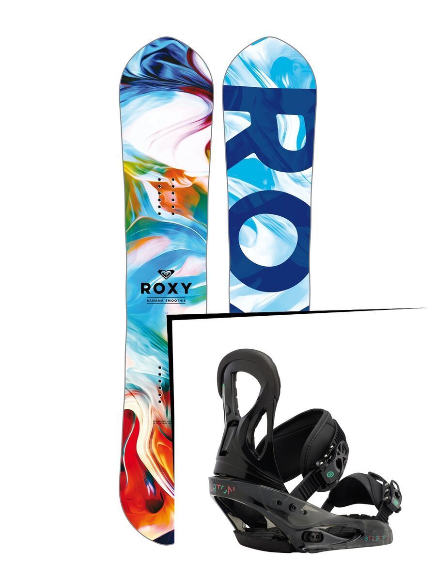 Set: Roxy Banana Smoothie 2017 + Burton Stiletto (1712930S) - Bild 1
