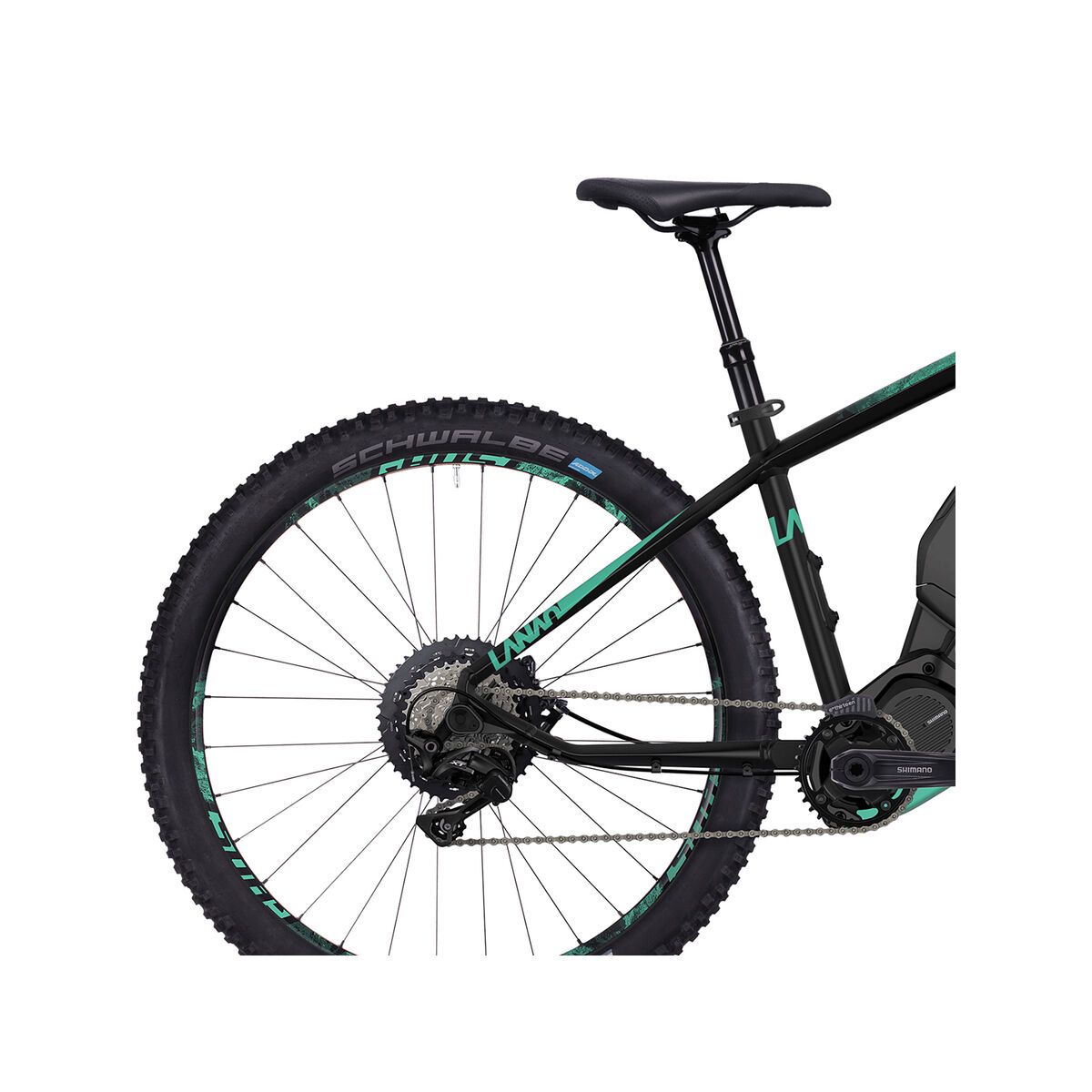 Ghost Hybride Lanao S4.7+ AL, night black/jade blue - Bild 6