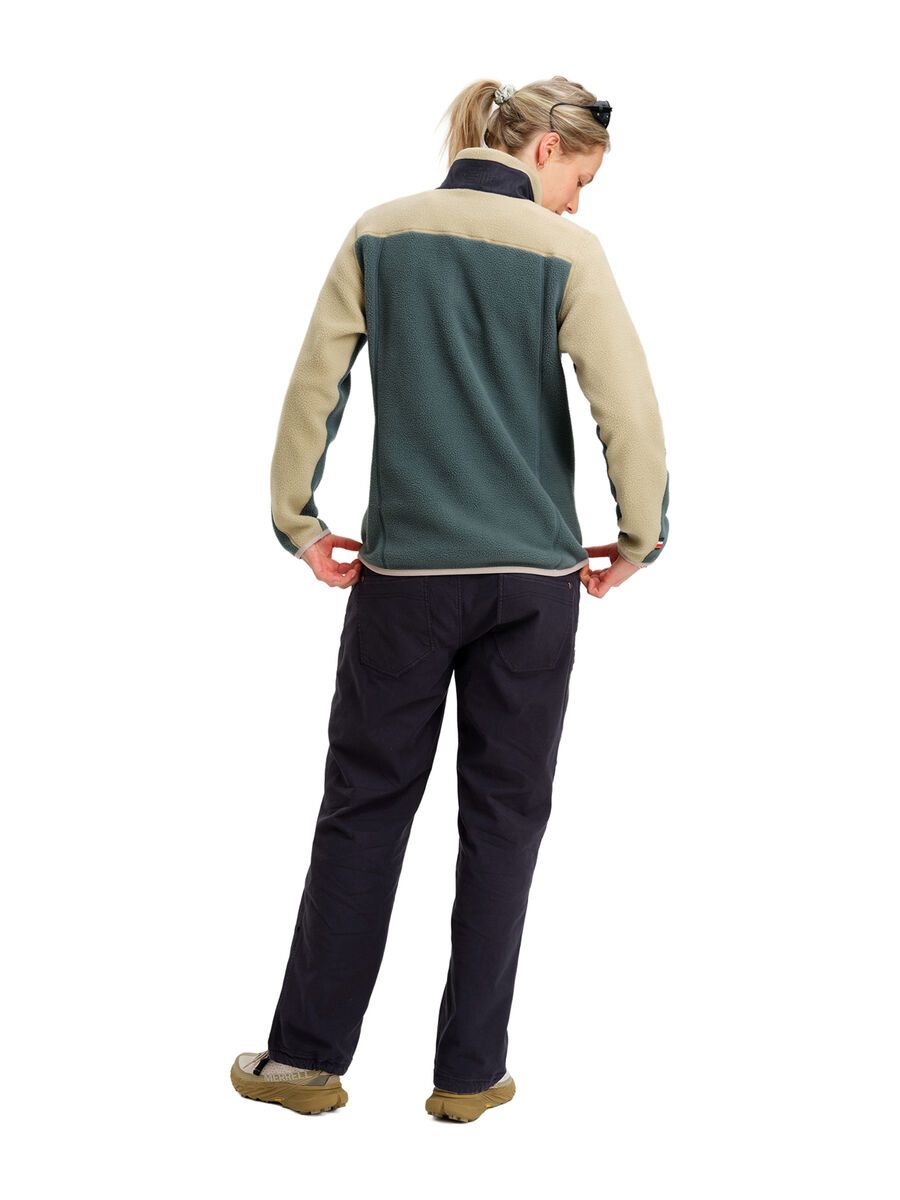 Elevenate Women's Canyon Pile Fleece, balsam green - Bild 3
