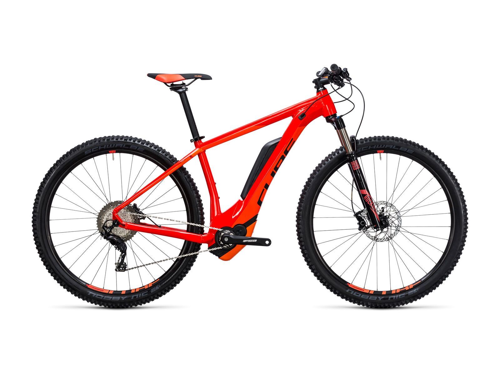 Cube *** 2. Wahl *** Reaction Hybrid HPA SL 500 29 | Größe 23 Zoll 2017, red´n´flashorange - E-Bike - Bild 1