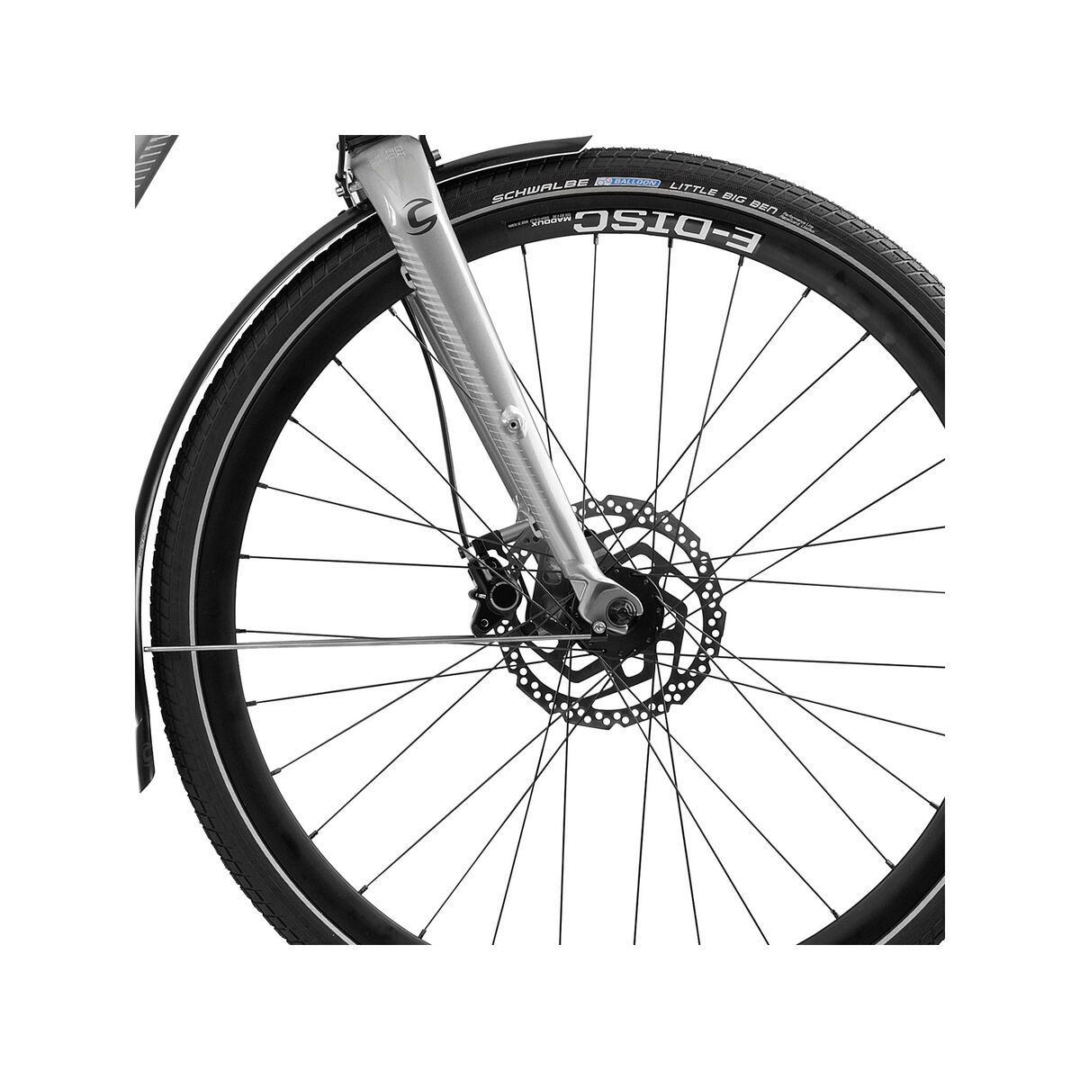 Cannondale Mavaro Performance 3 City, cloudburst grey w/ primer match and nearly black, gloss - CBT - Bild 2