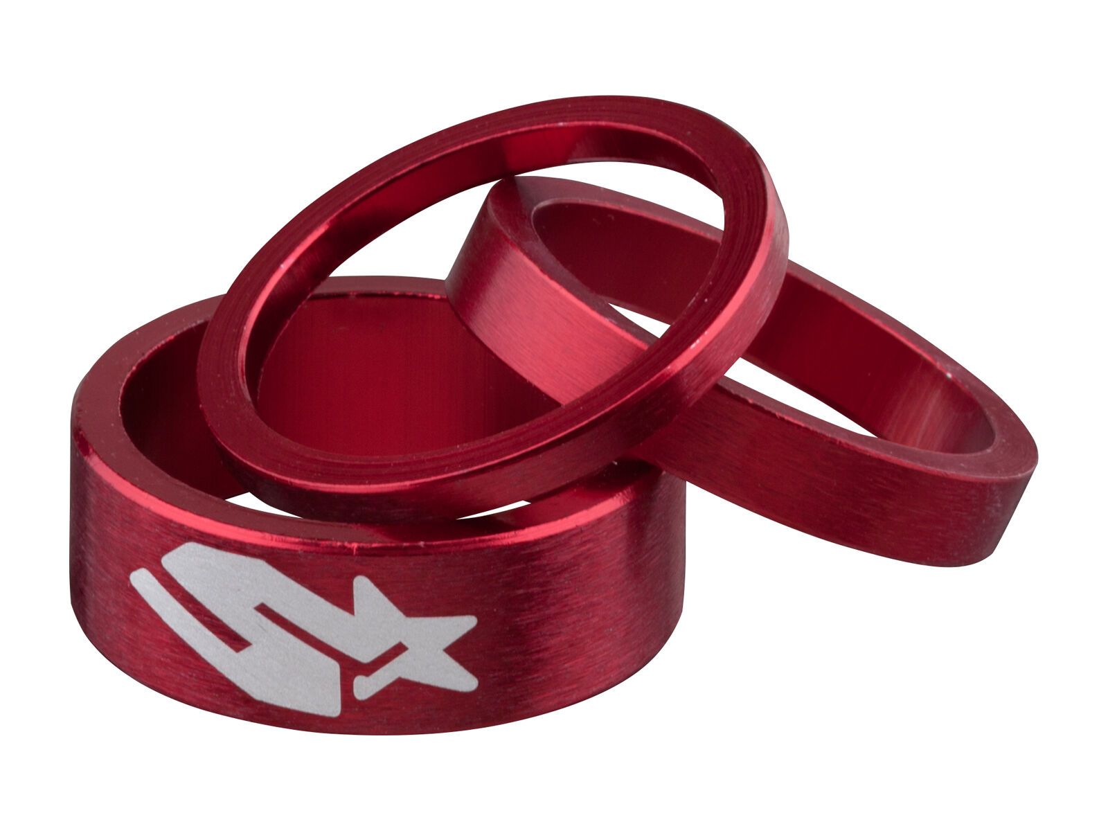 Spank Headset Spacer Kit, red - Bild 1