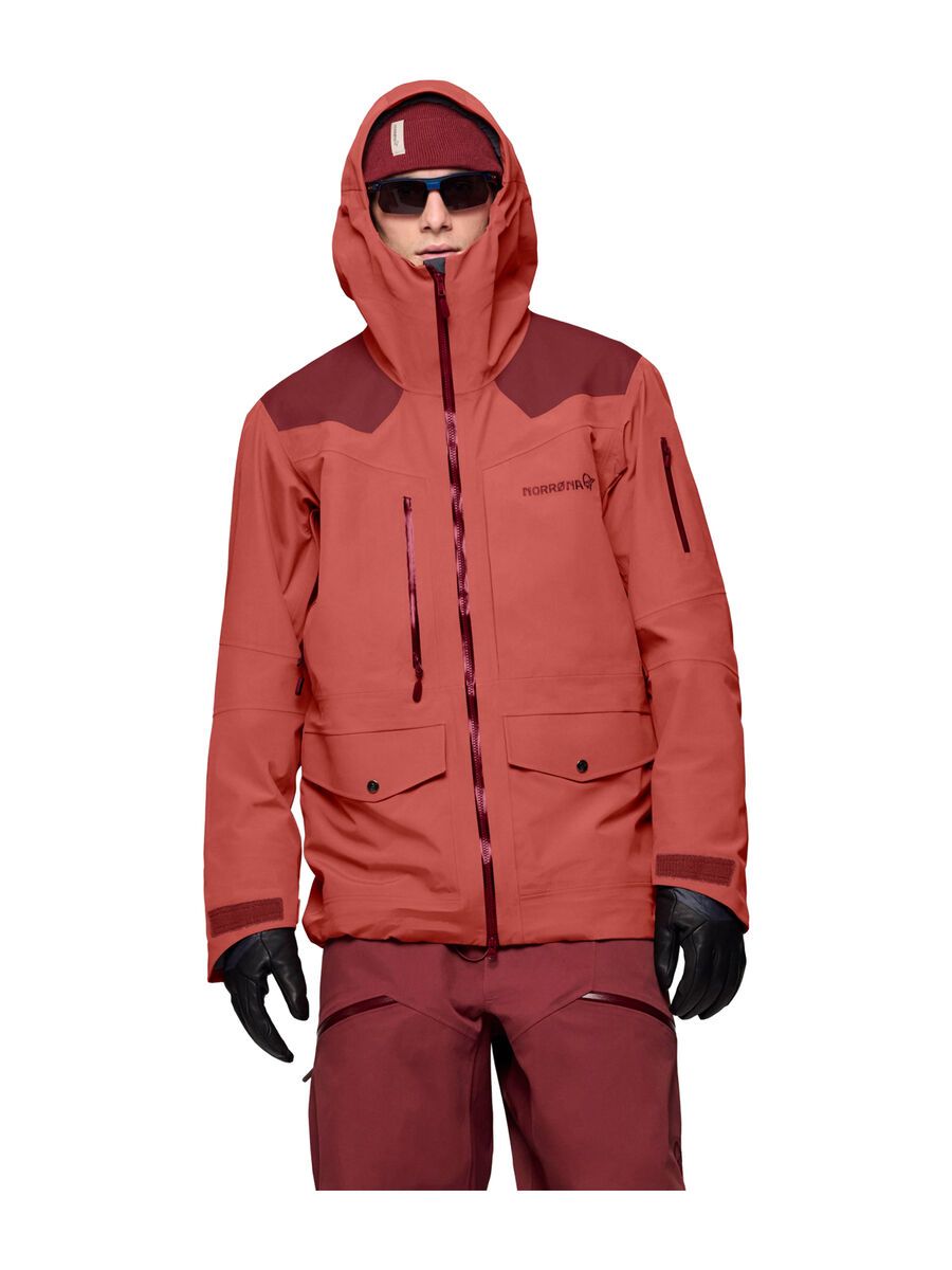 Norrona tamok dri3 Jacket M's, cowhide/port - Bild 4