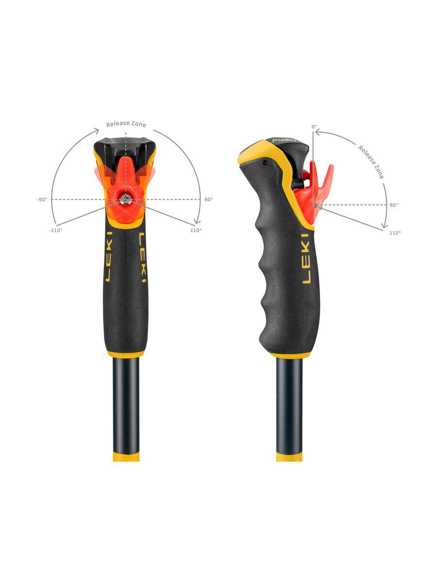 Leki Spitfire Vario 3D, denimblue/aegeanblue/mustardyellow - Bild 6